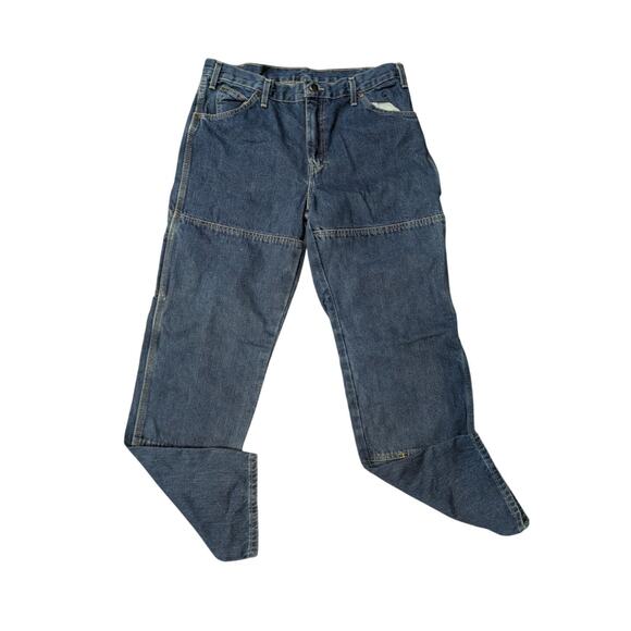 Dickies Relaxed Fit Double Knee Jeans 34x34 - Picture 4 of 6